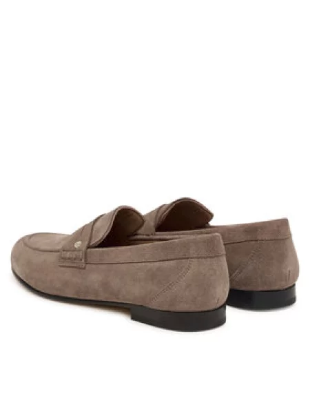 Loaferice BOSS Jadey Tamno bež