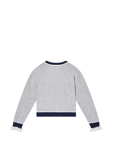 Dětské kardigan Emporio Armani bílý
