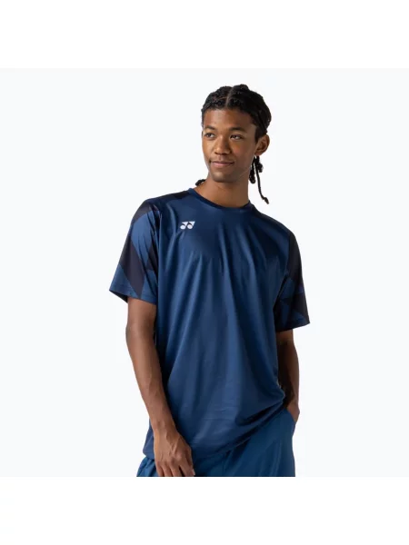 Koszulka tenisowa YONEX Practice indigo blue niebieska