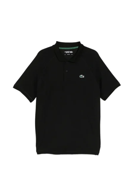 Polo Lacoste cu petice negru