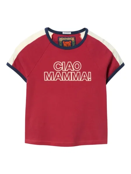 Tricou La Doublej cu imagine roșu