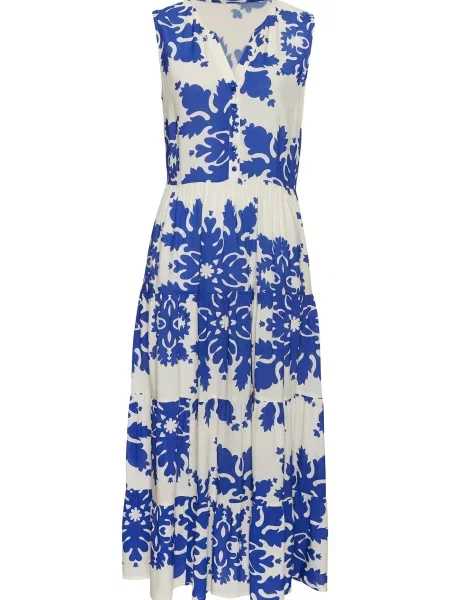 VIVANCE by LASCANA Rochie crem / închis albastru