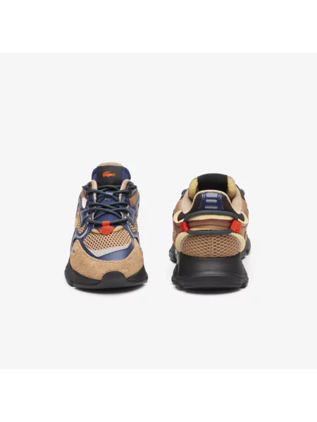 Lacoste Buty Sportowe Neo Textile brązowe