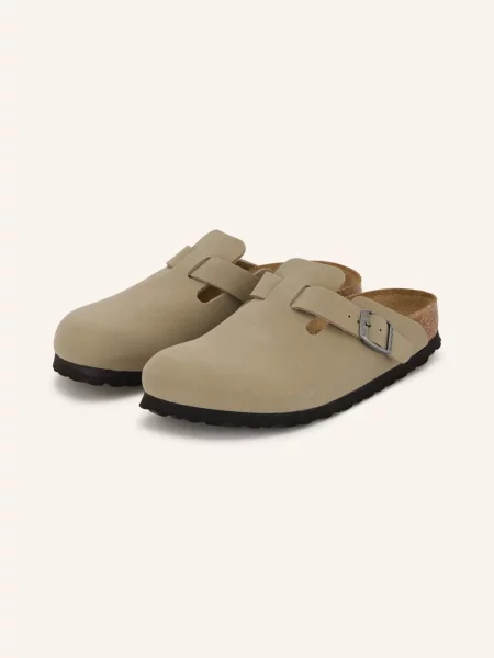 Birkenstock Klapki Kids beige beżowe
