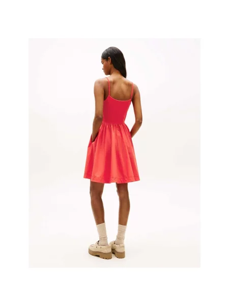 Tommy Jeans Rochie de vară roșu