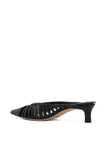 Papuci tip mules Michael Kors negru