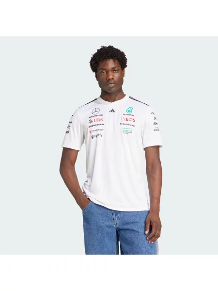 KOSZULKA MERCEDES AMG PETRONAS FORMULA ONE TEAM DRIVER biała