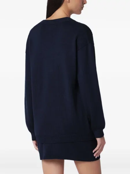 Cardigan Alessandra Rich tricotate albastru