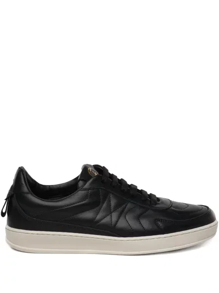 Sneakerși Giuliano Galiano cu șireturi din dantelă negru
