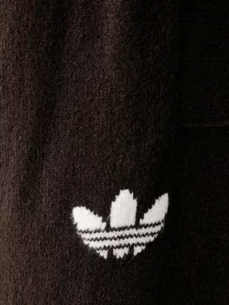 Adidas Originals спортен панталон дамски Essentials Knit кафяво