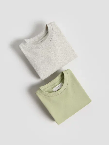 Reserved Оверсайз світшот блідо-зелений зелений