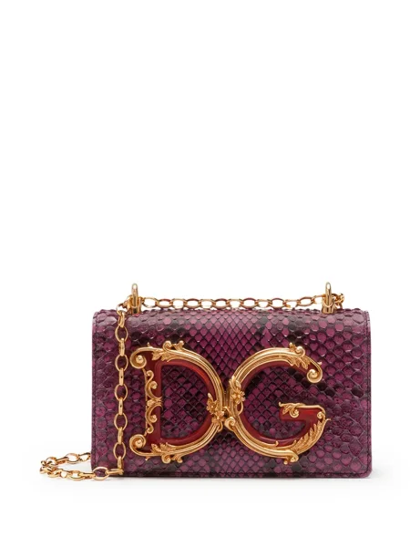 Чанта Dolce & Gabbana DG Girls розово