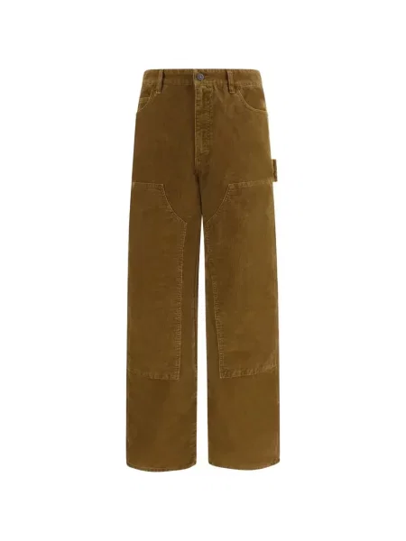 Pantaloni Golden Goose de catifea cord maro