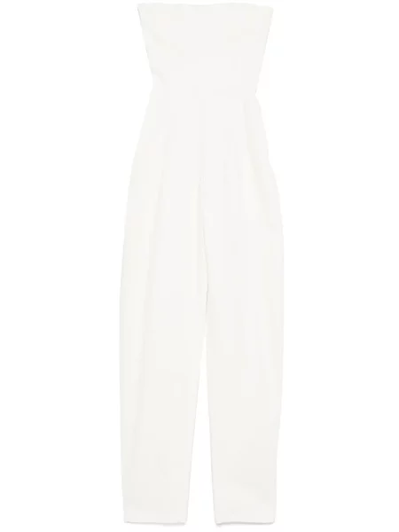 Kombinezon Monot bez ramiączek biały