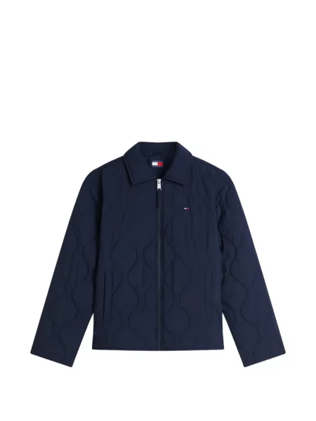 Matlasat geacă bomber Tommy Hilfiger albastru