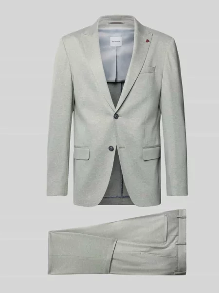 Garnitur o kroju slim fit ze wznoszącymi się połami Roy Robson