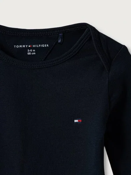 Tommy Hilfiger бебешки гащеризон за бебе от с синьо