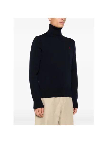Sweter Ami Paris niebieski