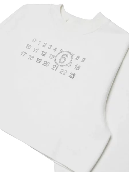 Bluza dziecięca Mm6 Maison Margiela biała