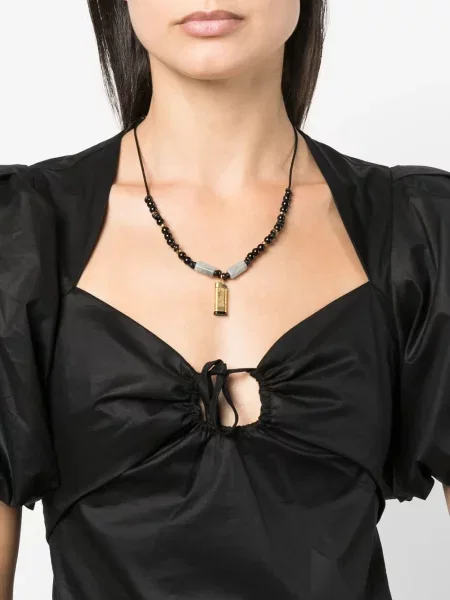 Pakabukas Zadig&voltaire karoliukai juoda