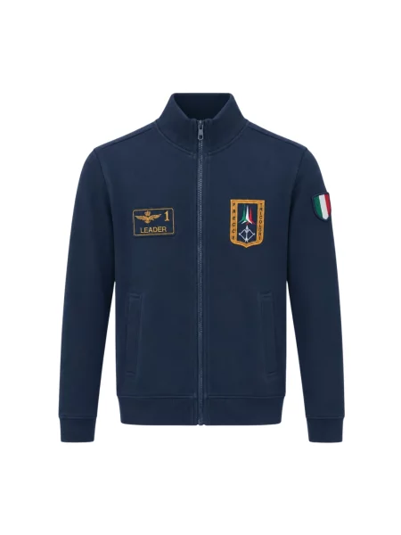 Bluza rozpinana Aeronautica Militare niebieska