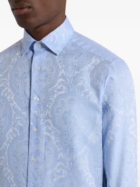 Риза Etro синьо