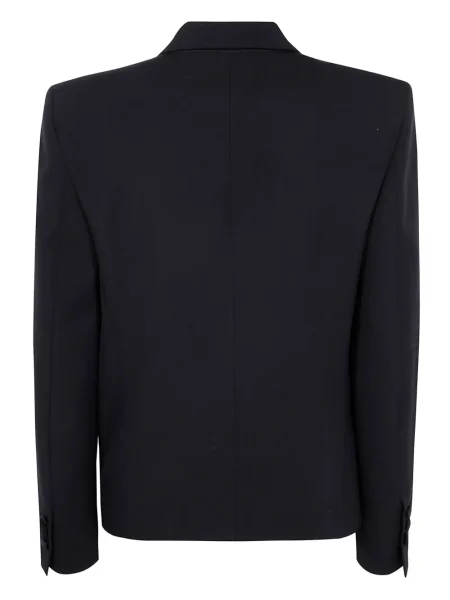 Sacou Balmain de lână negru