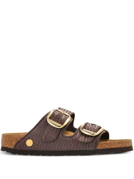Sandale Birkenstock cu cataramă maro