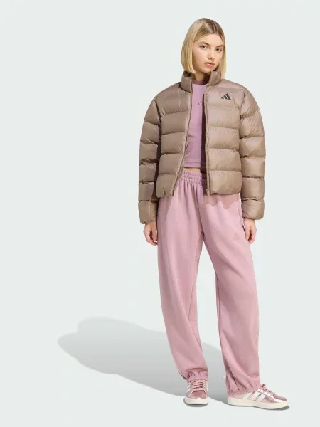 Демісезонна куртка adidas Adidas Essentials перероблений бежевий