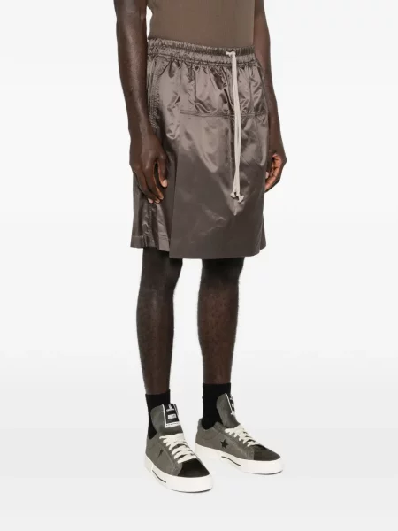 Pantaloni scurți Moncler + Rick Owens maro