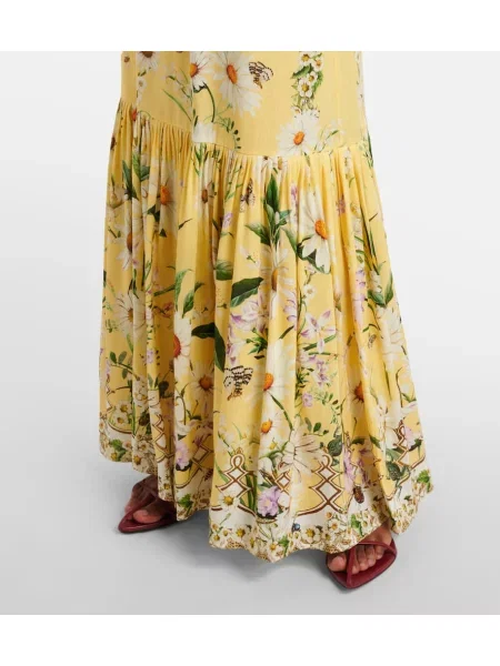 Rochie Camilla de in de costum galben