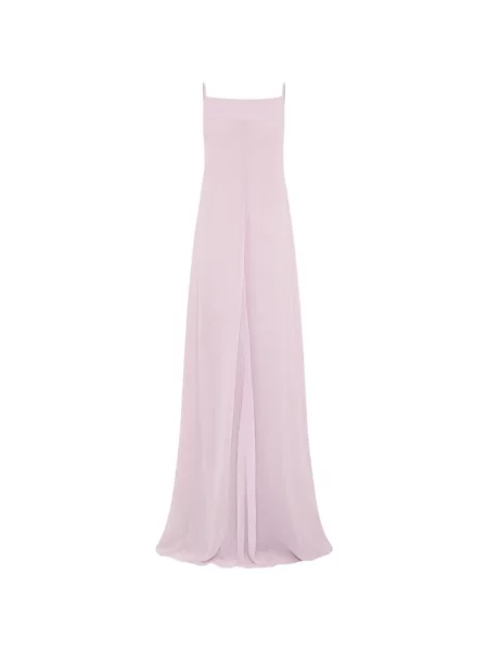 Rochie maxi 16arlington cu funde roz