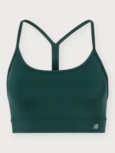 New balance Sportovní podprsenka Essential tmavě zelená