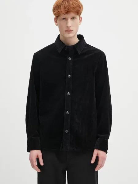 A.P.C. cămașă din velur surchemise boris