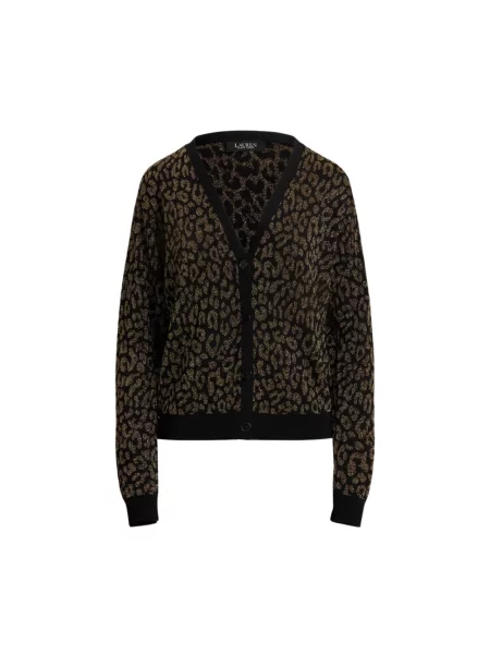 Wielobarwność kardigan Ralph Lauren z długim rękawem