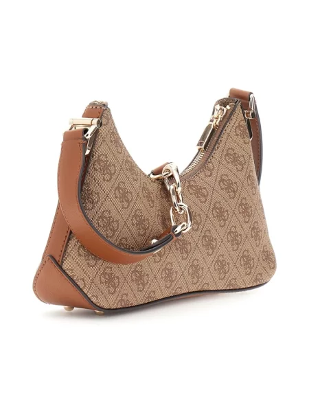 Guess Torebka Dea Mini brązowy