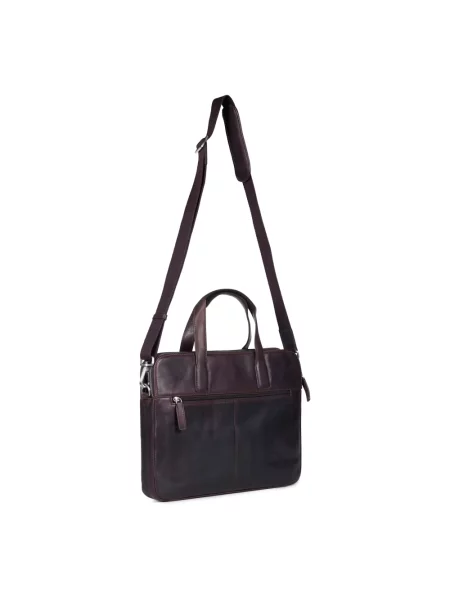 Torebka skórzana Howard London skórzana brązowa