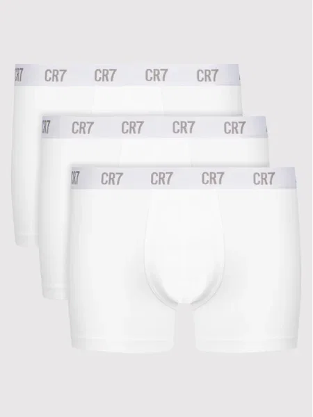 Pánske boxerky Basic Trunk 3 páry white biela