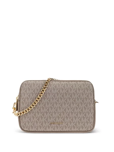 Sneakerși Michael Michael Kors din piele maro