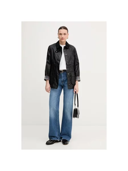 Barbour Kurtka Beadnell blau czarna