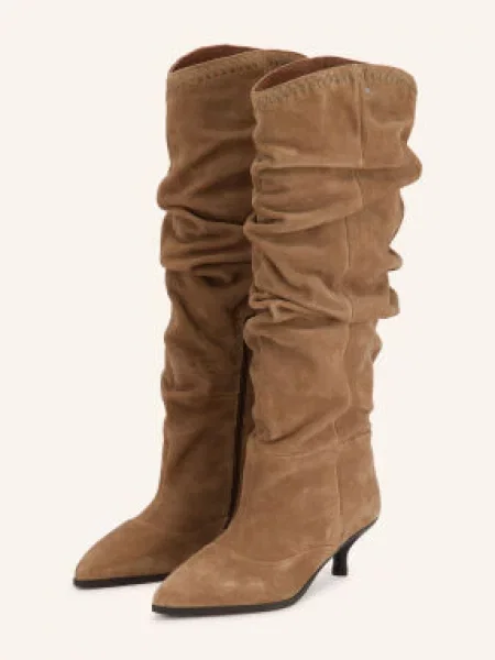 Bronx Kozaki New-Sutton beige beżowe