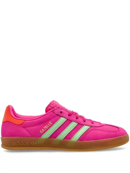 Sneakerși Adidas Gazelle din piele de căprioară roz