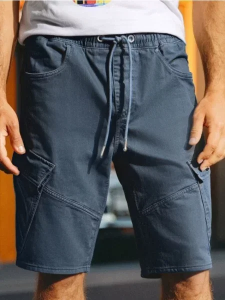 Sinsay Džínové kraťasy indigo