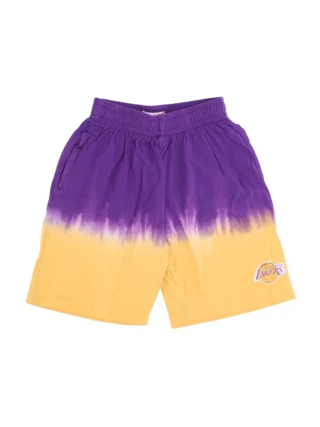 Tie dye spodenki sportowe Mitchell & Ness wiązane