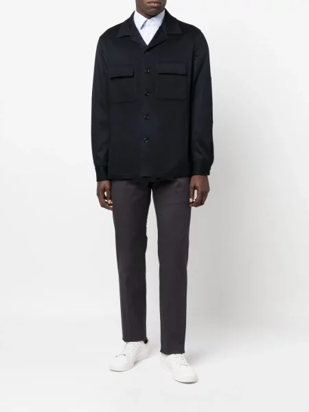 Kelnės Zegna mėlyna