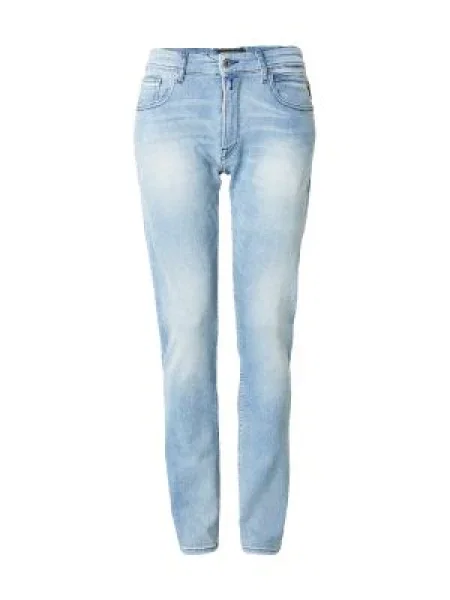 REPLAY Jeans GROVER albastru denim / gri închis