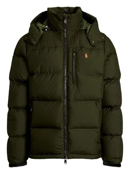 Μικρός κασκέτο Polo Ralph Lauren με χαμηλή μέση υφαίνω διαγωνίως πράσινο
