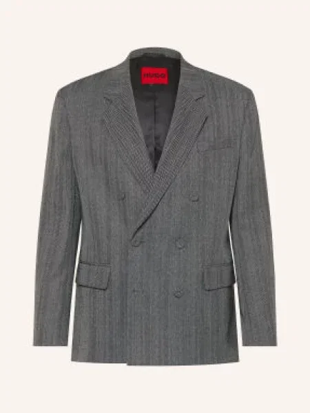 Hugo Marynarka Garniturowa Karlo Modern Fit grau szara