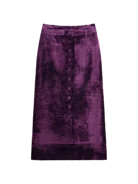 Fustă midi Maison Margiela violet