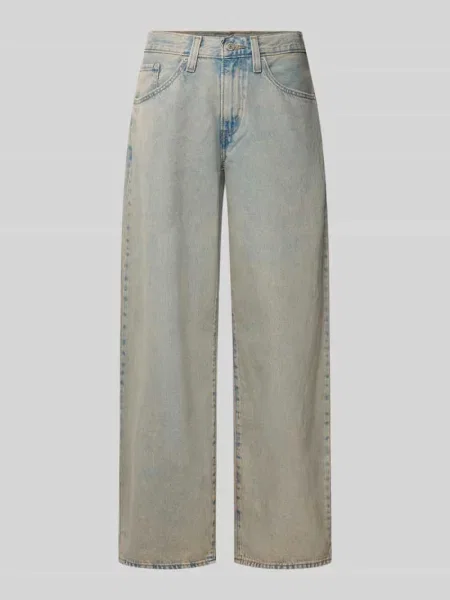 Jeansy Wide & krój loose fit z czystej bawełny model MIDDY BALLOON' Levi's